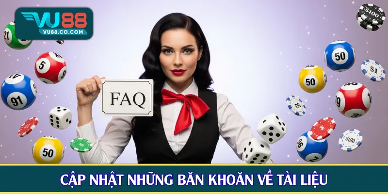 Cập nhật những băn khoăn về tài liệu