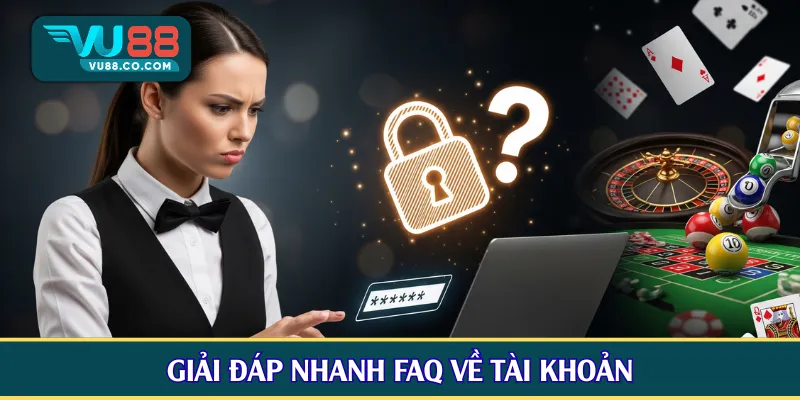 Giải đáp nhanh FAQ về tài khoản