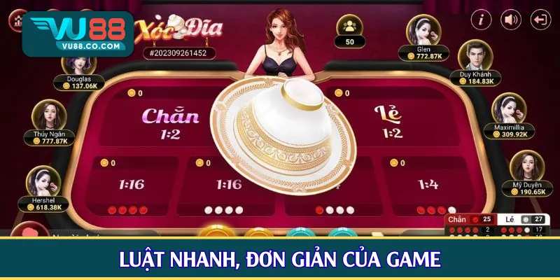 Luật nhanh, đơn giản của game Luật nhanh, đơn giản của game 