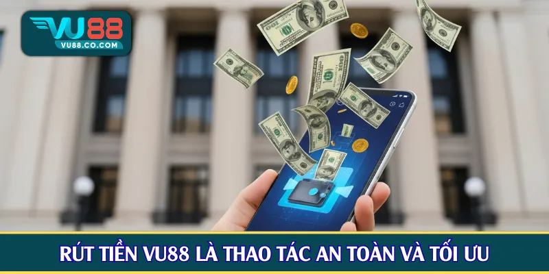 Rút tiền VU88 là thao tác an toàn và tối ưu