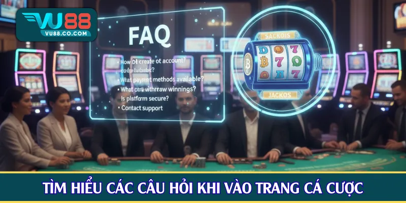 Tìm hiểu các câu hỏi khi vào trang cá cược